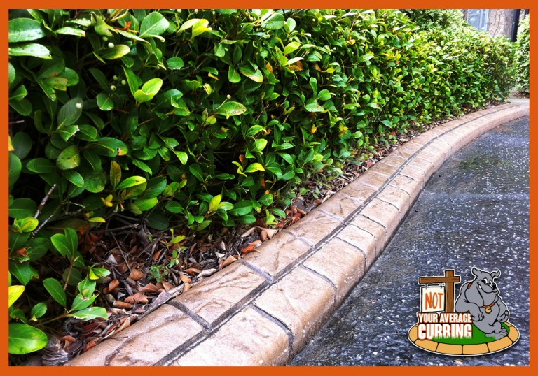 Not Your Average Curbing - Custom Stamped Curbing - Paver